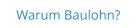 Warum Baulohn?